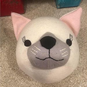 Cat head wall decor